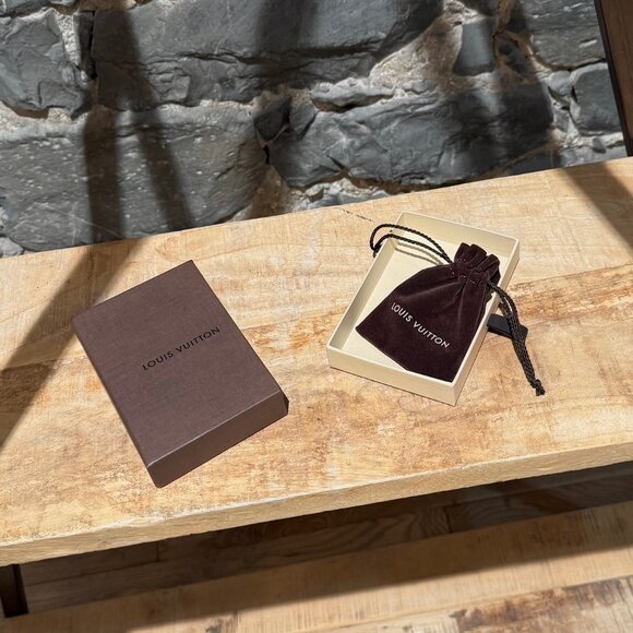 Louis Vuitton Gold Fleur De Monogramme Keychain Bag Charm - Picture 2 of 12